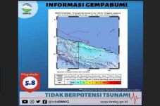 Gempa 5,8 Magnitudo...
