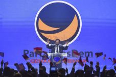 Hadiri HUT Nasdem Ke-8,...