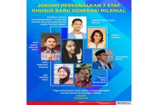 Angkat Staf Khusus Milenial,...