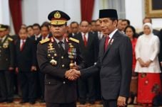 Jenderal Idham Azis...