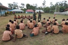 Satgas Yonif 411 Kostrad...