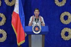 Presiden Filipina Hadiri...