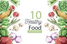 10 Makanan Sehat Vegetarian...