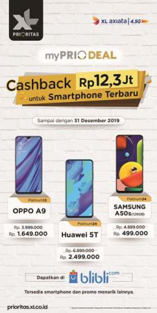 Cashback Rp 12,3 Juta...