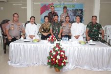 Panglima TNI Cek Pengamanan...
