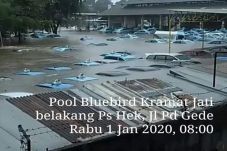 Jakarta Banjir, PuluhanTaksi...
