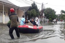 Banjir di Tangerang...