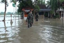 Sungai Lamong di Mojokerto...