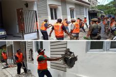 Langgar IMB, Satpol...