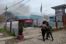 Pembakaran Rutan Kabanjahe...