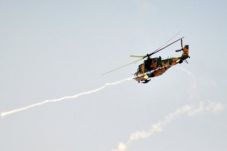 Helikopter Militer Suriah...