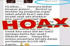 Sebarkan Info Hoax Soal...