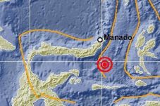Gempa 5,3 SR di Bolaang...