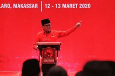 Buka Rakerda PDIP Sulsel,...
