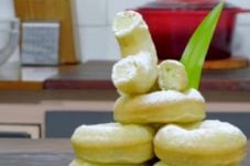 Tips Buat Donat Pandan...