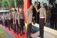 Personel Polda Kepri...