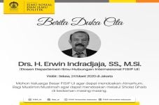 Lagi, Dosen UI Meninggal...
