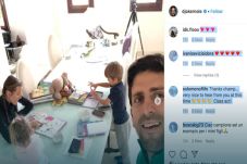 Novak Djokovic dan Roger...