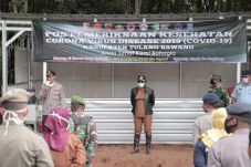 Bupati Tinjau Posko...