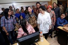 Megawati Kunjungi Bekas...