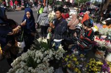 Penjual Bunga dan Kulit...