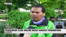 PSBB Diberlakukan, Ojek...