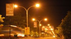 Dilobi Jokowi, PJU nyala lagi