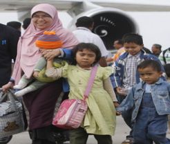 Hari ini 37 WNI di pulangkan dari Suriah