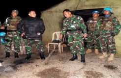 Komandan Indobatt tinjau pos perbatasan Lebanon-Israel