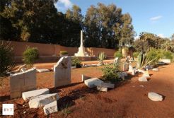 Makam tentara barat di Libya dihancurkan