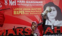 Peringati May Day, buruh bentuk dewan buruh