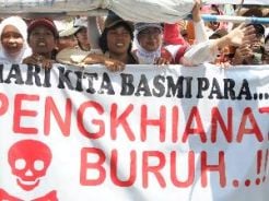SBY diingatkan jangan remehkan gerakan buruh
