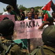 Militer Israel bentrok dengan demonstran Palestina