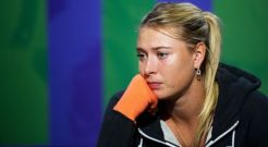 Sudah tersingkir, Sharapova tergusur