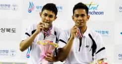Tampil nothing to lose, Arya/Edi juara Asia junior