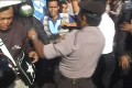 Buruh PT Mentari Internasional bentrok dengan polisi