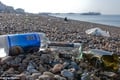 Pantai Brighton dipenuhi sampah
