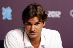 Federer menolak bawa bendera Swiss