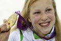 Sumbang emas, Meilutyte buat para gurunya bangga