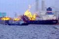 Kapal tanker meledak tewaskan 2 orang