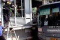 Penjagaan Halte TransJakarta diperketat