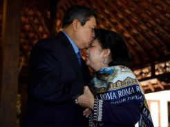 Bukber Polri, SBY tak didampingi Ibu Ani
