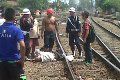 Asal nyeberang, pemulung mental disambar KRL