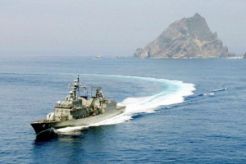 Mendarat di Pulau Dokdo, 5 warga China ditangkap