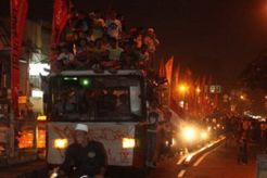 Langgar lantas, polisi akan tindak peserta takbiran