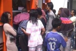 Tiket KA ekonomi habis, pemudik terlantar