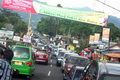 Ribuan kendaraan terjebak kemacetan di jalur Puncak