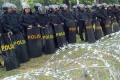 Polisi razia sajam di perbatasan Jateng