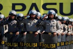 Ribuan anggota polisi amankan PON Riau
