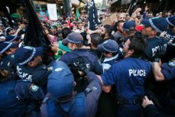 Lagi, kedutaan AS di Australia diserbu demonstran